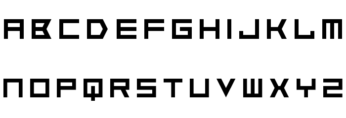 Xero's Karma Regular Font LOWERCASE