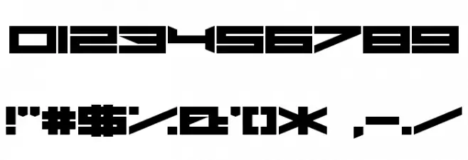 Xero's Proof Regular Font OTHER CHARS