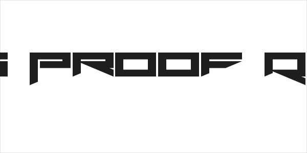 Xero's Proof Regular Logo