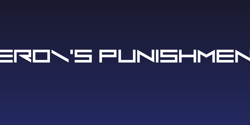 Xero's Punishment Social Header