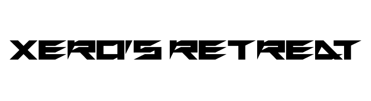 Xero's Retreat  font caratteri gratis