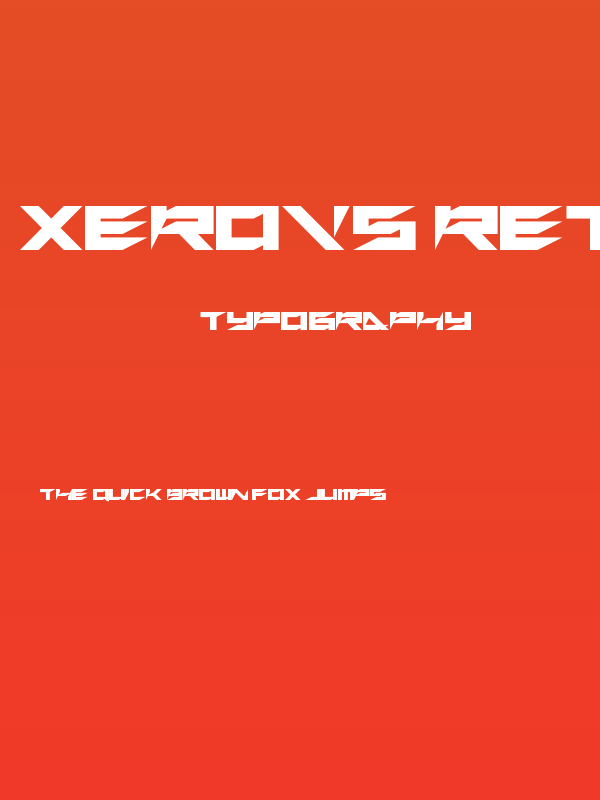Xero's Retreat Poster