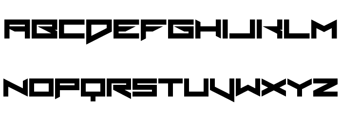 Xero's Theorem Regular Font LOWERCASE