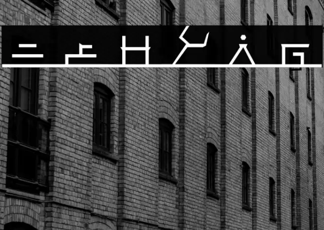 XerossHorizontal Font examples