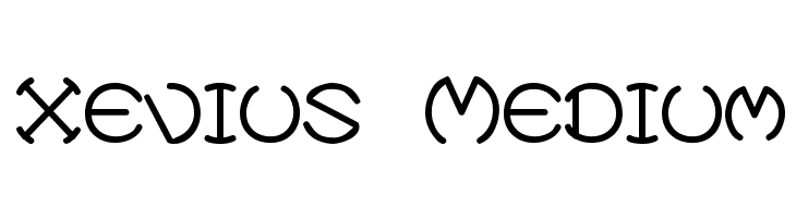 Xevius Medium Font