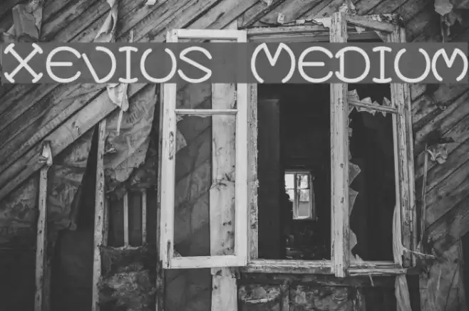 Xevius Medium خط examples