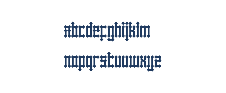 xe Callig Better Regular Lowercase