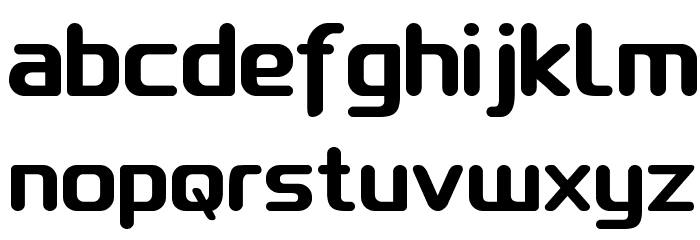 xenomorph hq Font LOWERCASE