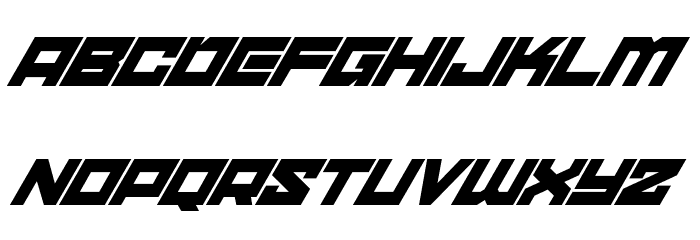 xenosphere Font LOWERCASE