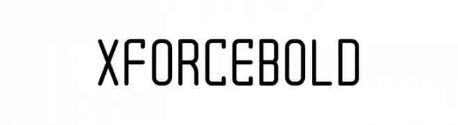 XForce Bold  les polices de caractères gratuit tlcharger