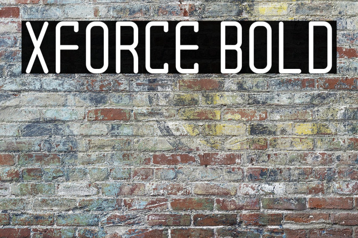 XForce Bold Example 2