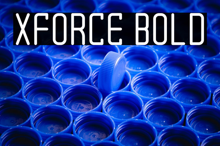 XForce Bold Example 3