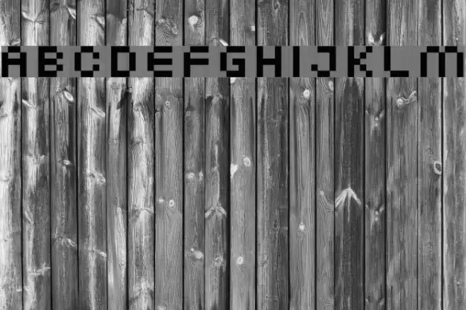 XG pixo Font examples