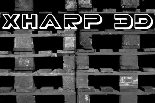 XHARP 3D Font examples