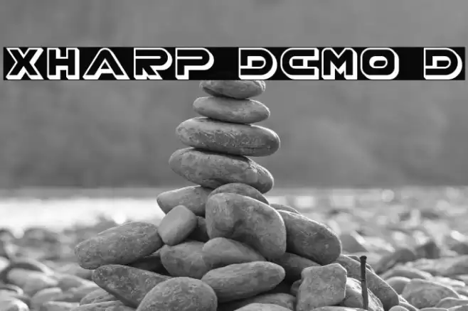 XHARP Demo 3D Font examples