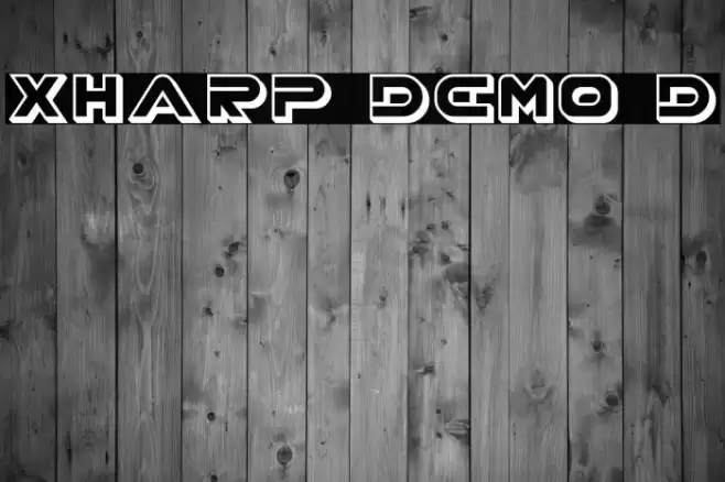 XHARP Demo 3D Font examples