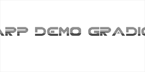 XHARP Demo Gradient Logo