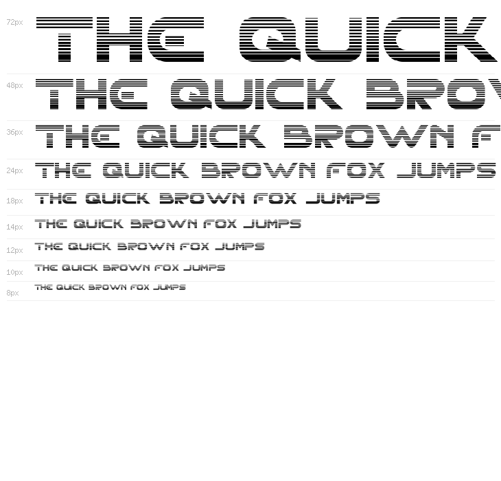 XHARP Demo Gradient Waterfall