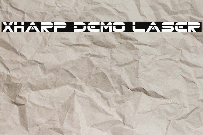 XHARP Demo LASER Example 2