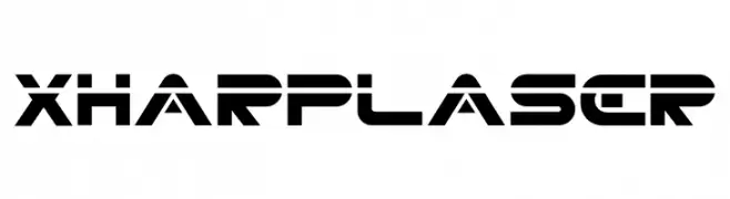 XHARP LASER  Frei Schriftart Herunterladen