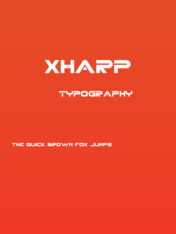 XHARP Poster