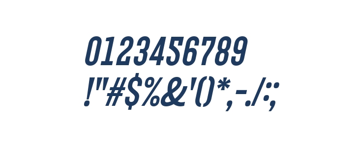 Xhers Italic Other Characters