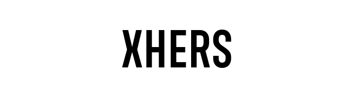 Xhers  baixar fontes gratis
