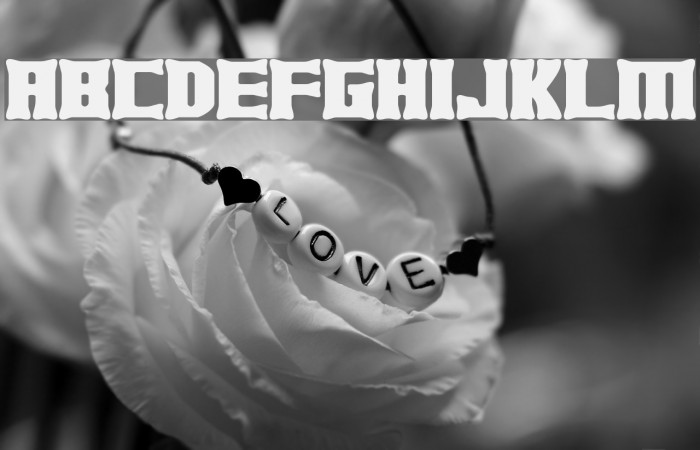 Xhume BRK Font examples
