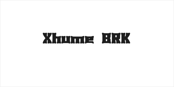 Xhume BRK Logo