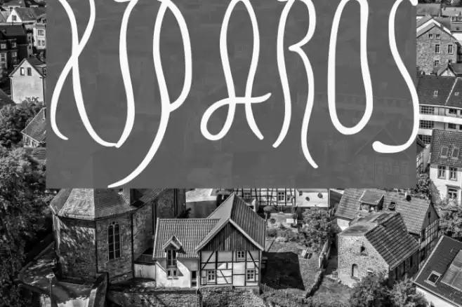 XIPAROS フォント examples