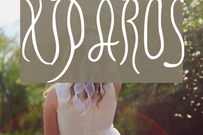 XIPAROS Font examples