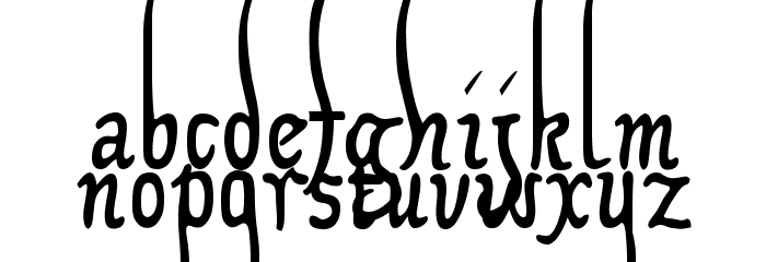 XIPAROS Font LOWERCASE