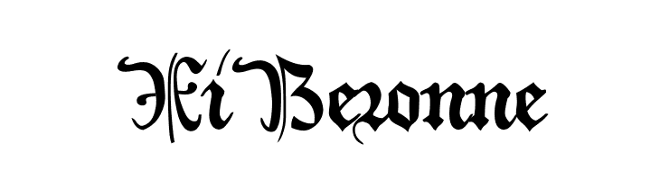 XiBeronne  baixar fontes gratis