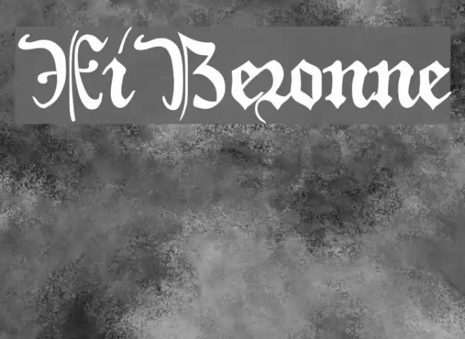 XiBeronne Fonte examples