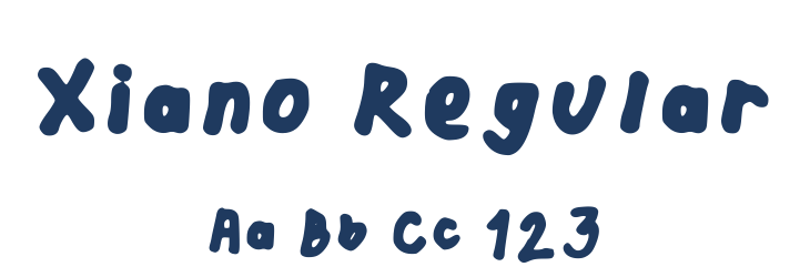 Xiano Regular Font Preview