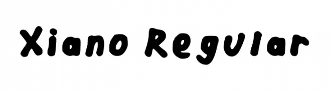 Xiano Regular Font