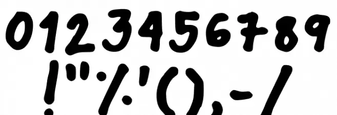 Xiano Regular Font Alte caractere