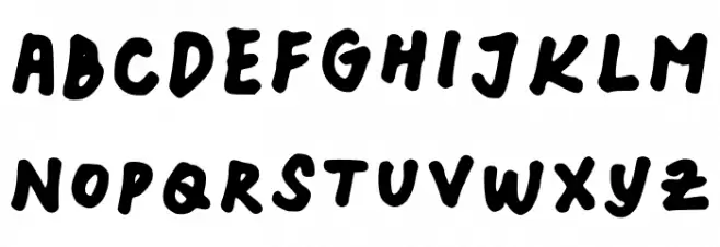 Xiano Regular Font Litere mari