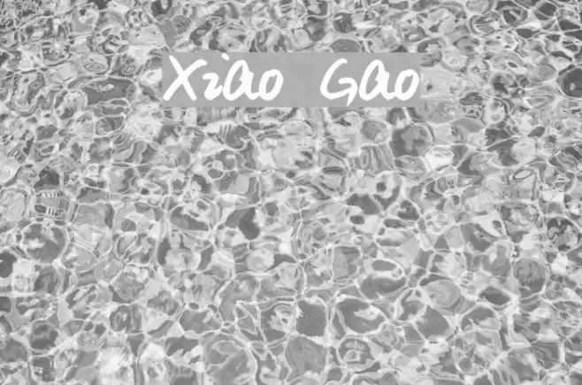 Xiao Gao Font examples