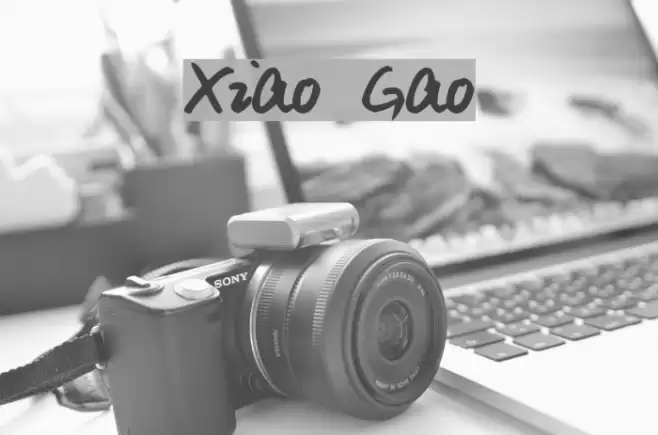 Xiao Gao Font examples