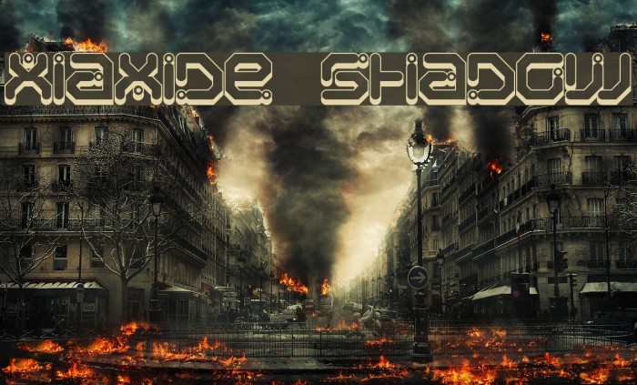 Xiaxide Shadow Font examples
