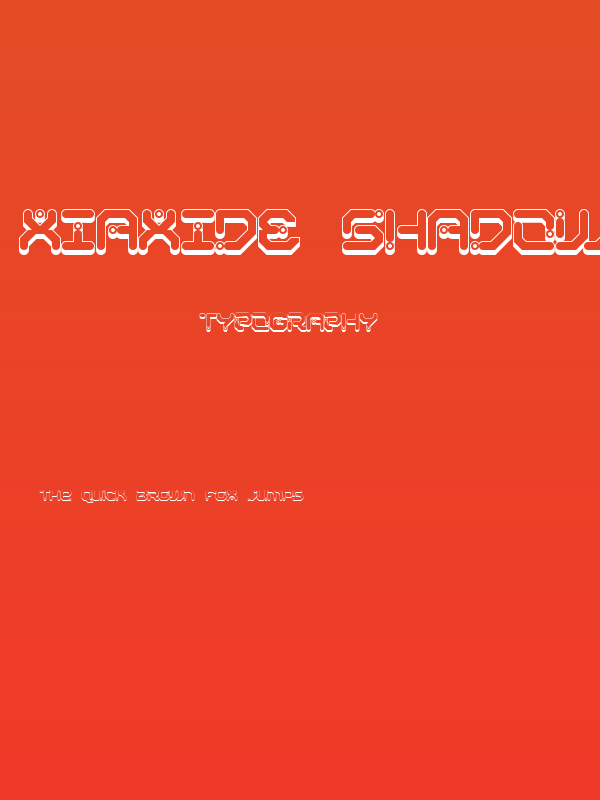 Xiaxide Shadow Poster