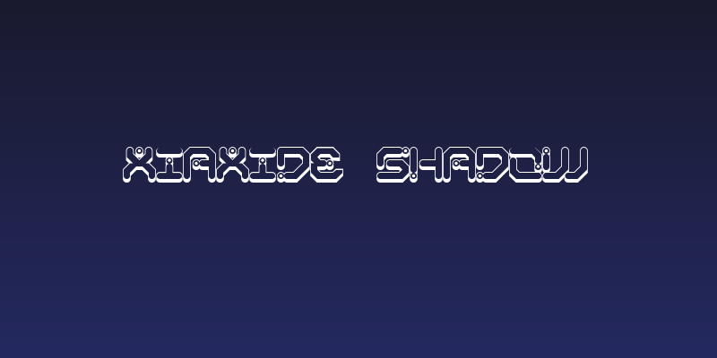 Xiaxide Shadow Social Header