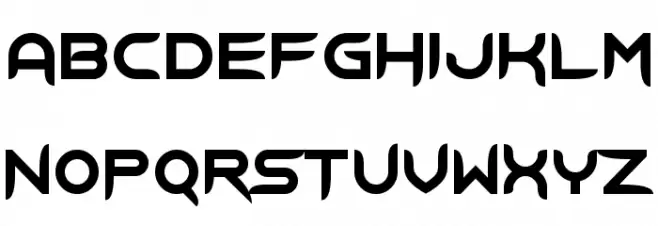 Xide Шрифта ВЕРХНИЙ