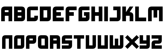 Xifiction Font LOWERCASE