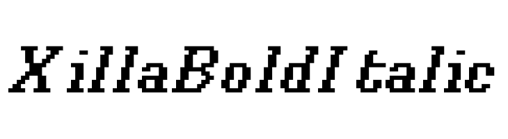 Xilla Bold Italic  नि: शुल्क फ़ॉन्ट्स डाउनलोड