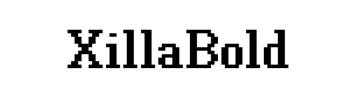 Xilla Bold  les polices de caractères gratuit tlcharger