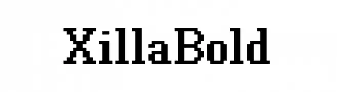 Xilla Bold  font caratteri gratis