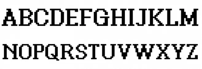 Xilla Bold Font UPPERCASE