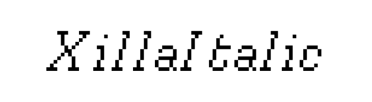 Xilla Italic  Frei Schriftart Herunterladen